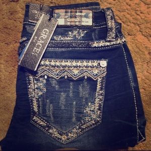 Grace straight leg jeans